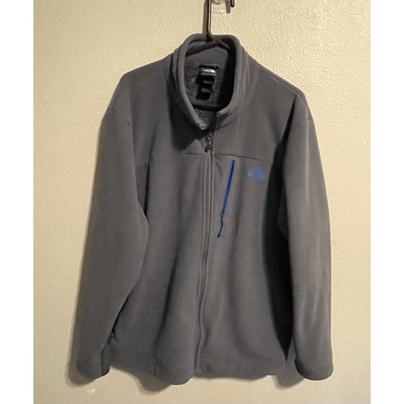 Men's Fleece Jacket The North Face Sherpa Lined Full Zip Size 2XL Coat    J1820 - Picture 1 of 9